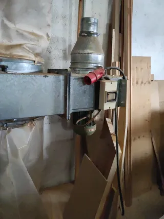 Grupo de aspiración CORAL LEINI para carpinteria