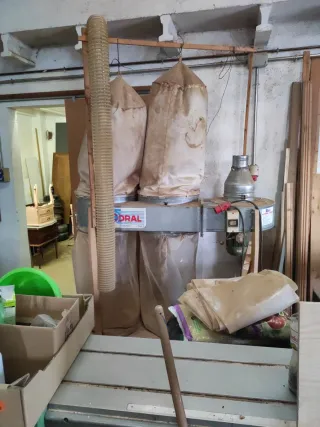 Grupo de aspiración CORAL LEINI para carpinteria