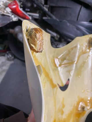 Frontal Yamaha Jog RR Blanco