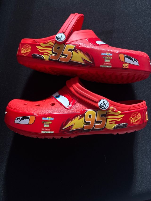 Zuecos Cars Niñ@s Rojo