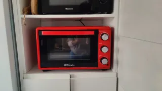 Horno Eléctrico Rojo