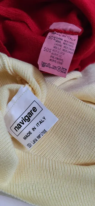 2 Pullover Vintage Navigare Taglia M comoda