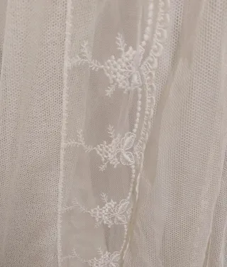 Vestido Vintage Ibicenco posible de novia. Años 70