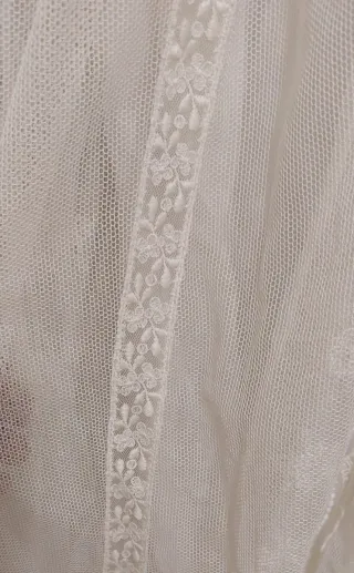 Vestido Vintage Ibicenco posible de novia. Años 70