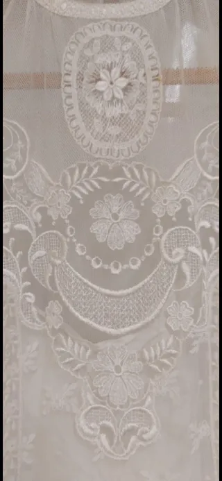 Vestido Vintage Ibicenco posible de novia. Años 70