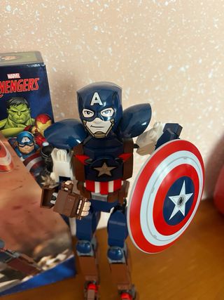 Lego Marvel Capitán América 76258 Figura