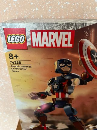 Lego Marvel Capitán América 76258 Figura