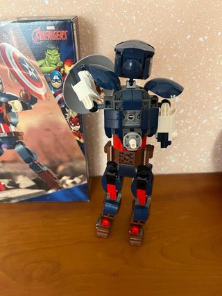 Lego Marvel Capitán América 76258 Figura