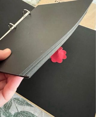 Álbum de fotos con ciervo decorativo