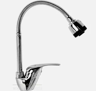 RUBINETTO MISCELATORE CANNA CON DOCCETTA CUCINA