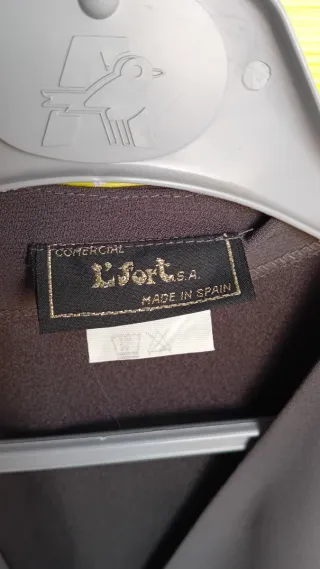 Chaqueta fina negra pedrería talla 46