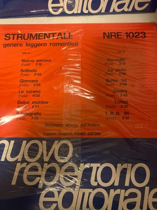 Nuovo Repertorio Editoriale - 4 Titoli