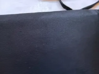 Borsetta Fendi blu tessuto