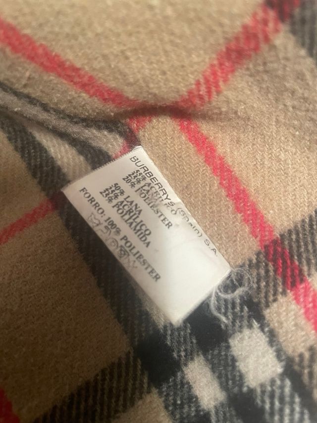 Chaqueta Burberrys Mujer Beige Multicolor