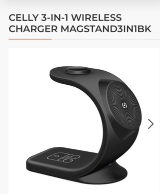Cargador Inalámbrico Celly 3 en 1