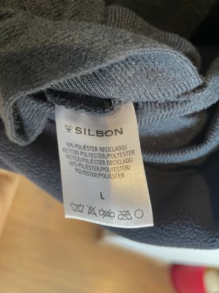 Chaleco Polar Silbon Talla L Azul Marino