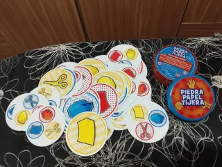 Juego Piedra, Papel o Tijera Perfecto,uso una vez