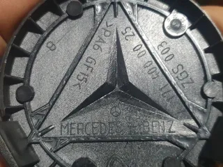 4 Tapas Llantas Logos Mercedes Benz Originales MB