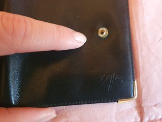 Portafogli vintage vera pelle Made in Italy