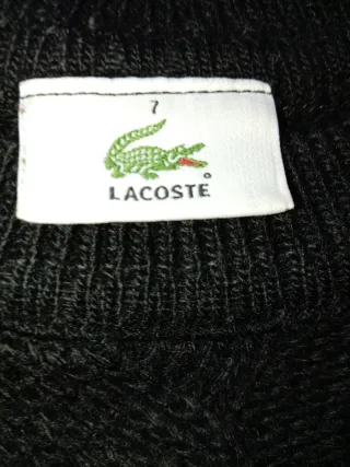 Maglione Lacoste Uomo Girocollo Nero