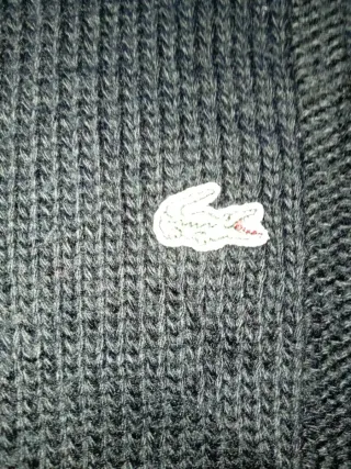 Maglione Lacoste Uomo Girocollo Nero