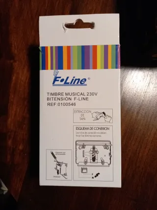 Timbre Musical F-Line 230V