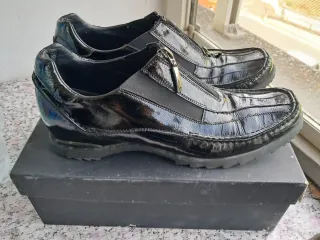 Scarpe donna Teck nere con zip