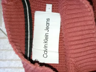 maglione Calvin Klein da uomo, colori "bordeaux"