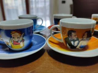 Set 6 Tazzine da caffè