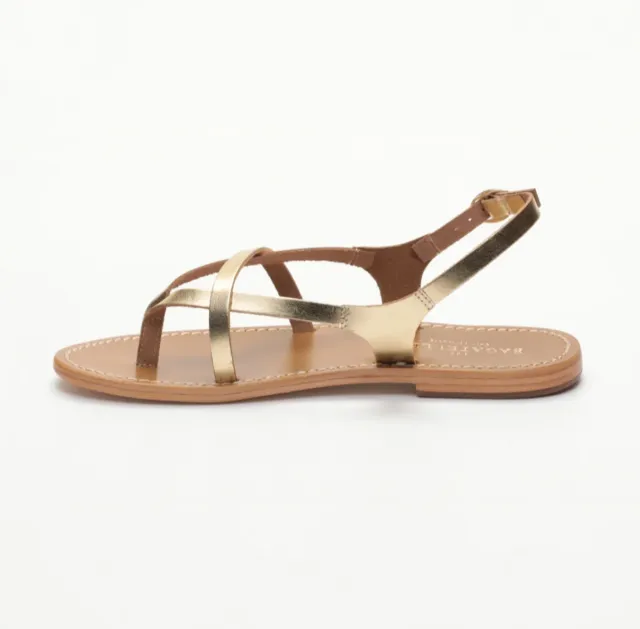 Sandali dorati taglia 36