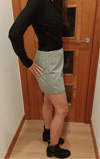 Falda pantalón mini fiesta