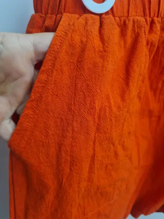 Conjunto naranja: camisa y short