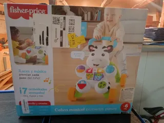 Andador musical cebra Fisher-Price
