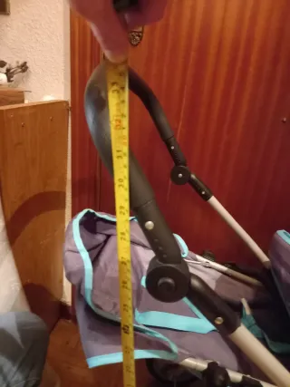 Cochecito carrito gemelar