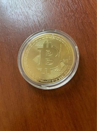 Moneda Conmemorativa Bitcoin BTC