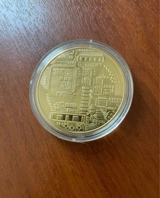 Moneda Conmemorativa Bitcoin BTC