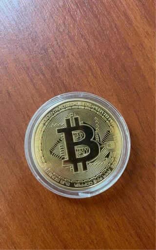 Moneda Conmemorativa Bitcoin BTC