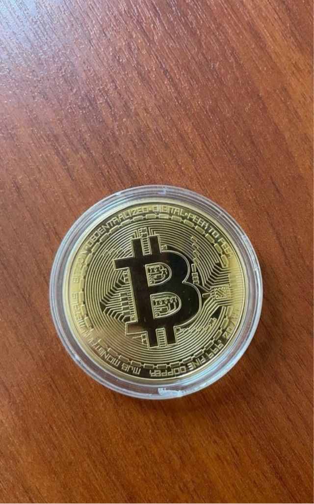 Moneda Conmemorativa Bitcoin BTC