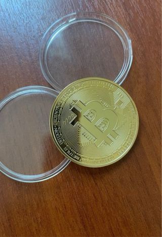 Moneda Conmemorativa Bitcoin BTC