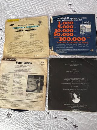 Lote 9 Vinilos Varios Artistas inglés y español.