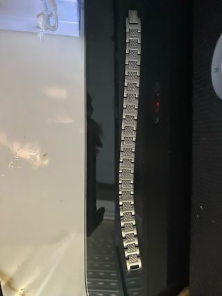 pulsera Lacoste plateada