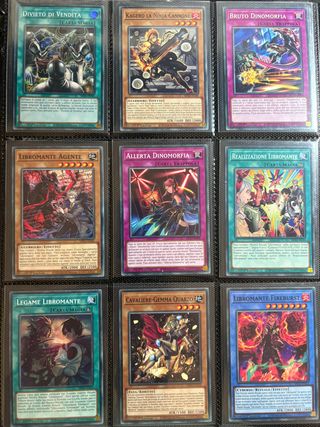 Lotto 54 carte Yu-Gi-Oh! Italiane
