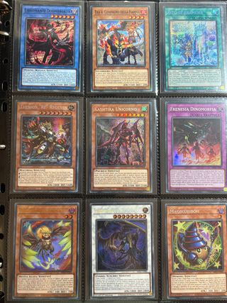 Lotto 54 carte Yu-Gi-Oh! Italiane