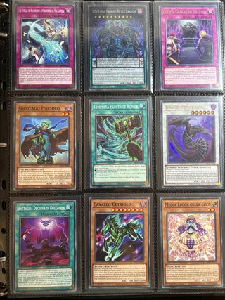 Lotto 54 carte Yu-Gi-Oh! Italiane