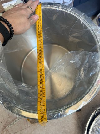 Pentole giganti in acciaio inox con manici