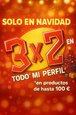 Oferta 3x2 en Navidad