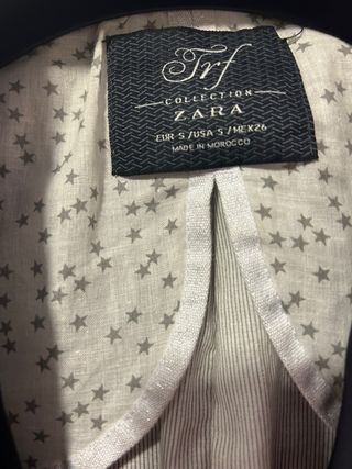 Chaqueta Zara Roja Talla S