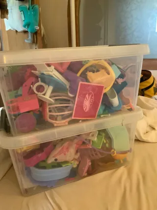 Lote Casitas Littlest Pet Shop con Accesorios