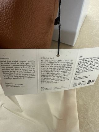 Bolsa Polène Béri - Camel Texturizado