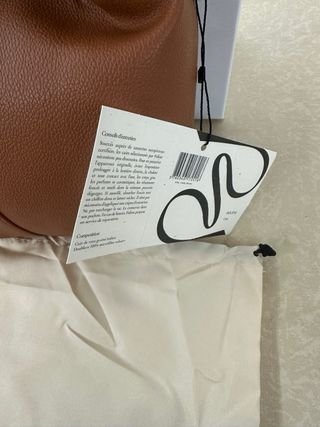 Bolsa Polène Béri - Camel Texturizado